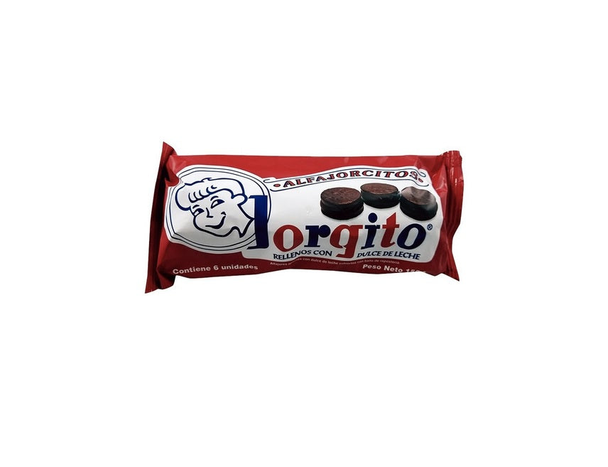 Alfajor Jorgito 6 unidades Chocolate